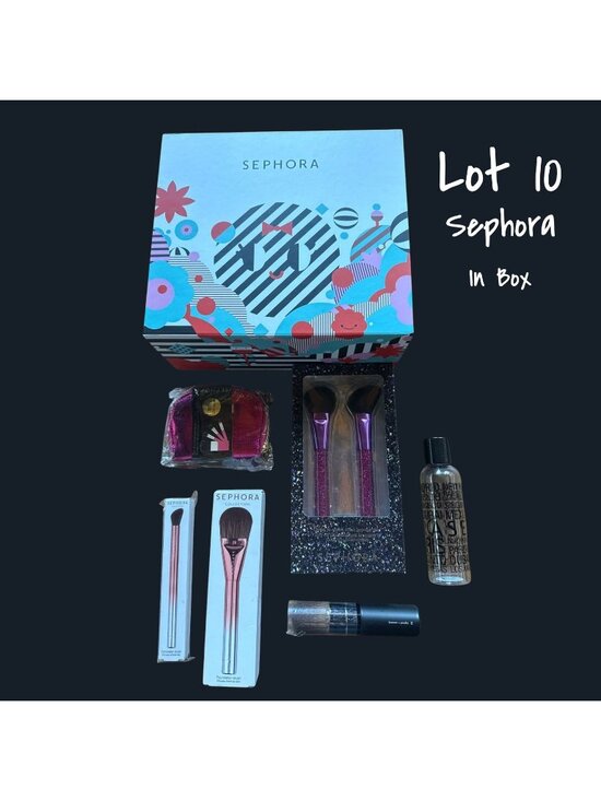 Sephora Other - Lot 10 Sephora Collection Set Beauty Makeup Brushes New In Box